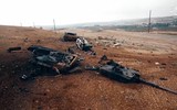 [ẢNH] Lính Thổ Nhĩ Kỳ bị tập kích thương vong nặng nề, Nga vội điều trực thăng đi tuần