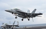 [ẢNH] Tàu sân bay Mỹ ‘khoe cơ bắp’ răn đe, sau khi Iran suýt bắn hạ ‘ong bắp cày’ F/A-18