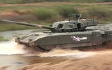 [ẢNH] Chuyên gia Nga đáp trả nghi ngờ của phương Tây về thử nghiệm T-14 Armata tại Syria