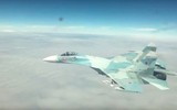 [ẢNH] Chiến đấu cơ Nga đánh chặn máy bay ném bom Mỹ đang mô phỏng tấn công Crimea