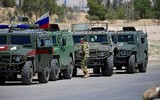 [ẢNH] Phiến quân tấn công đoàn tuần tra quân cảnh Nga và hứng chịu hậu quả
