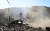 [ẢNH] Phòng không Nga bất lực nhìn Israel hủy diệt lô xe tăng T-90 vừa giao cho Syria