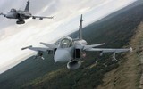 [ẢNH] Tiêm kích JAS-39 Gripen Thụy Điển gửi 