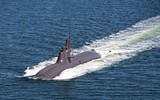 [ẢNH] Một tàu ngầm Đức đối đầu 7 tàu chiến Nga ngoài khơi Latvia