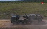 [ẢNH] Học phương Tây, Nga ra mắt pháo tự hành bánh lốp 2S43 Malva