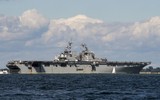 [ẢNH] Hai tàu đổ bộ khổng lồ  của hải quân Mỹ liên tiếp bốc cháy