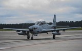 [ẢNH] Ukraine gây sốc khi dự định thay thế MiG-29 và Su-27 bằng... A-29 Super Tucano