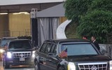 [ẢNH] Những khoảnh khắc đặc biệt của Tổng thống Mỹ Donald Trump trong ngày đầu tại Hà Nội