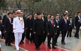 [ẢNH] Toàn cảnh Chủ tịch Triều Tiên Kim Jong-un tạm biệt Việt Nam, lên đường về nước