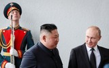 [ẢNH] Những hình ảnh của Chủ tịch Triều Tiên Kim Jong-un tại Nga