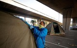 [ẢNH] Cuộc sống của người vô gia cư trên thế giới giữa đại dịch Covid-19