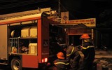 [Ảnh] Toàn cảnh hiện trường vụ cháy khủng khiếp ở bãi xe bồn chở xăng dầu - Nha Trang
