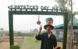 Những khoảnh khắc màu xanh độc đáo trong lễ hội cổ truyền Ireland tổ chức tại Hà Nội