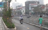 [ẢNH] Phần đường Láng không dành cho xe máy: Nhiều người bị 