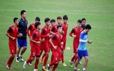 Hình ảnh U23 Việt Nam trước trận đại chiến với Thái Lan