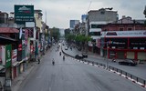 [ẢNH] Ngắm đường phố Hà Nội vắng hoe, yên ả trong ngày Giỗ tổ Hùng Vương