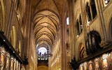 [ẢNH] Cảnh tượng đối lập bên trong nhà thờ Đức Bà Paris trước và sau vụ cháy