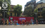 Phố đi bộ Hồ Gươm sôi động trong lễ hội Carnival 2019