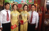 Hy hữu những đám cưới anh em sinh đôi với chị em song sinh ở Việt Nam