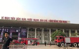 [ẢNH] Hiện trường vụ cháy Cung Văn hoá Lao động Hữu nghị Việt- Xô