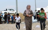 [ẢNH]: Đau lòng cuộc sống bấp bênh của các em nhỏ trong cuộc chiến ở đông bắc Syria