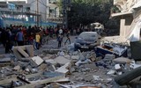 [ẢNH] Màn trả đũa bằng tên lửa ở dải Gaza sau khi Israel sát hại thủ lĩnh Hồi giáo Jihad