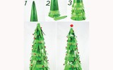 [Ảnh] Tự làm cây thông Noel cực ấn tượng từ vật liệu đơn giản (2)