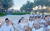 [ẢNH] Trai xinh gái đẹp showbiz hội tụ trong đám cưới 