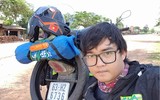 Chàng trai Việt bắt đầu chuyến phiêu lưu vòng quanh thế giới bằng xe máy