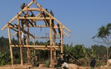 Độc đáo cách làm nhà của đồng bào Thái ở Tây Bắc
