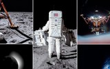 Những bức ảnh lịch sử về bước chân đầu tiên của con người trên Mặt trăng cách đây đúng 50 năm
