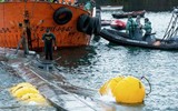 [Ảnh] Tàu ngầm ‘quan tài’ chở ma tuý xuyên đại dương bị Tây Ban Nha ‘tóm sống’
