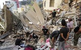 [Ảnh] Beirut gượng dậy sau vụ nổ hóa chất ‘kinh thiên động địa’