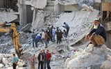 [ẢNH] Tình cảnh khốn cùng của người dân Idlib trước giờ G chết chóc