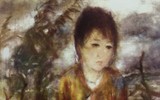 Ngắm 26 bức tranh đắt giá, trở về cố hương của nữ danh họa Lê Thị Lựu