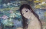 Ngắm 26 bức tranh đắt giá, trở về cố hương của nữ danh họa Lê Thị Lựu