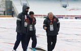 [ẢNH] U23 Việt Nam thoải mái trong buổi tập cuối cùng trước trận chung kết