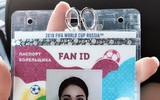 [ẢNH] Vẻ đẹp vạn người mê của fan nữ cầm cờ Việt Nam trên khán đài World Cup 2018