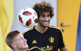 [ẢNH] Hazard, Lukaku và dàn sao Bỉ thảnh thơi trước đại chiến với Pháp