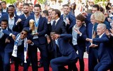 [ẢNH] Nước Pháp ăn mừng hoành tráng chưa từng có với chức vô địch World Cup