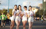 [ẢNH] Dàn Hoa hậu và người đẹp gây sốt ở giải Việt dã toàn quốc 2019