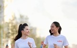 [ẢNH] Dàn Hoa hậu và người đẹp gây sốt ở giải Việt dã toàn quốc 2019