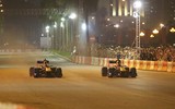 [ẢNH] Cận cảnh hai chiếc xe F1 khét tiếng gây phấn khích ở Mỹ Đình