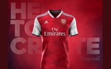 [ẢNH] Lộ mẫu áo loang lổ lạ mắt của Arsenal mùa giải tới