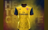 [ẢNH] Lộ mẫu áo loang lổ lạ mắt của Arsenal mùa giải tới