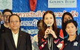 Bất ngờ với nhan sắc nữ tỉ phú 51 tuổi dẫn tuyển Thái Lan dự SEA Games 29