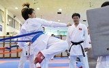 [Ảnh] Chân dung nữ võ sỹ tuổi teen giành HCV lịch sử cho karate Việt Nam