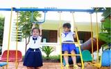 [ẢNH] Khoảng trời vui của những đứa trẻ Trường Sa