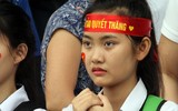 Sắc thái cảm xúc đáng yêu của nữ sinh Hà Nội khi xem penalty