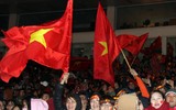 Sân Mỹ Đình chật ních người hò reo vinh danh U23 Việt Nam